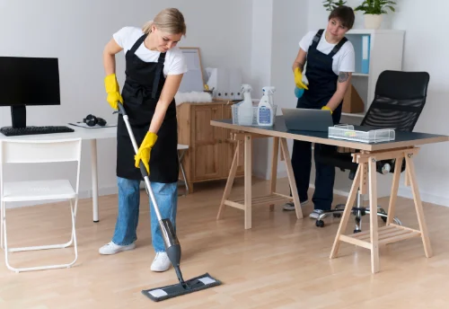 Nettoyage de bureau professionnel à Guimiliau